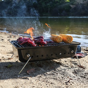 Cook anywhere on the Charmate Getaway Portable Barbecue
